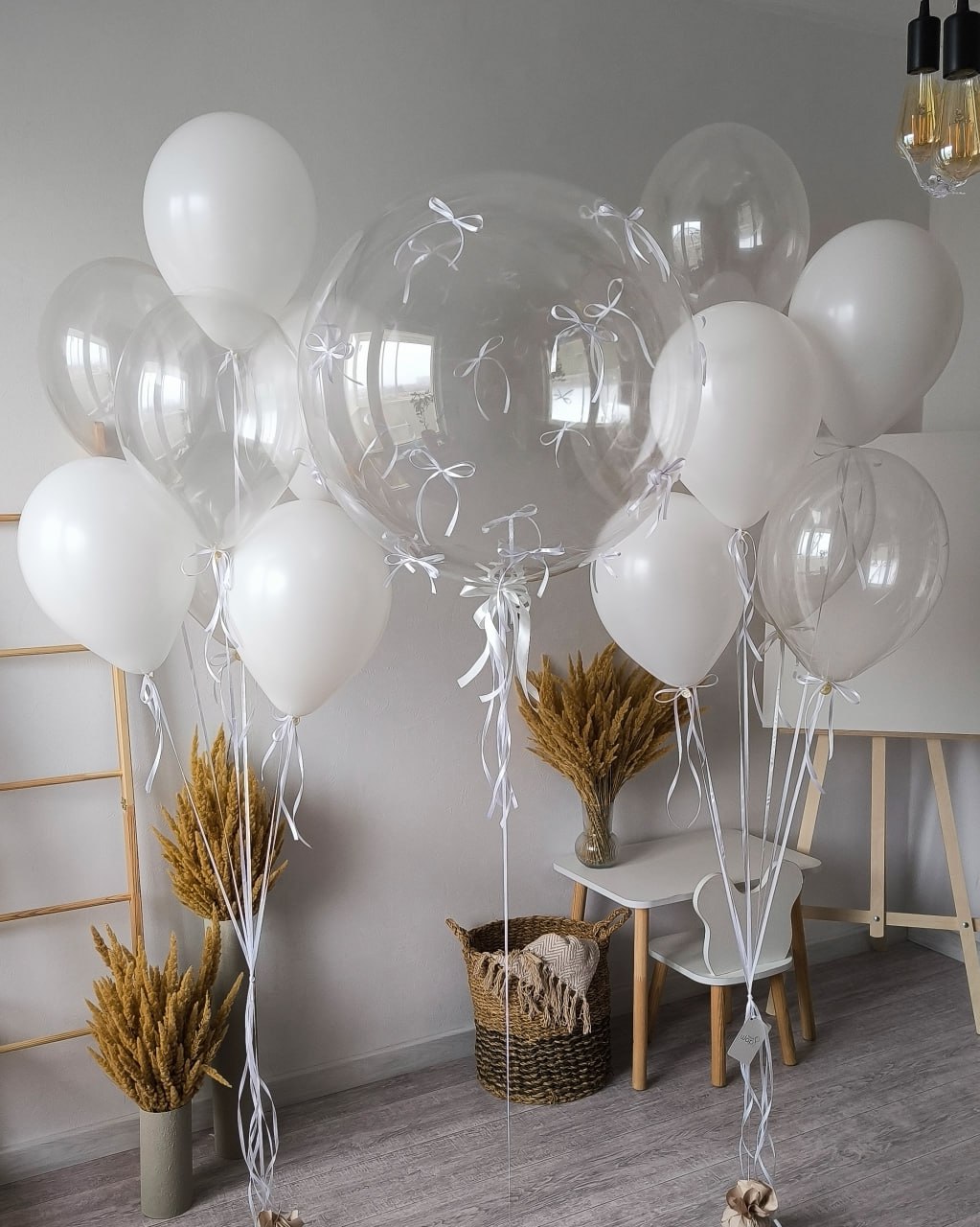 Готовое оформление "Белоснежное сияние"